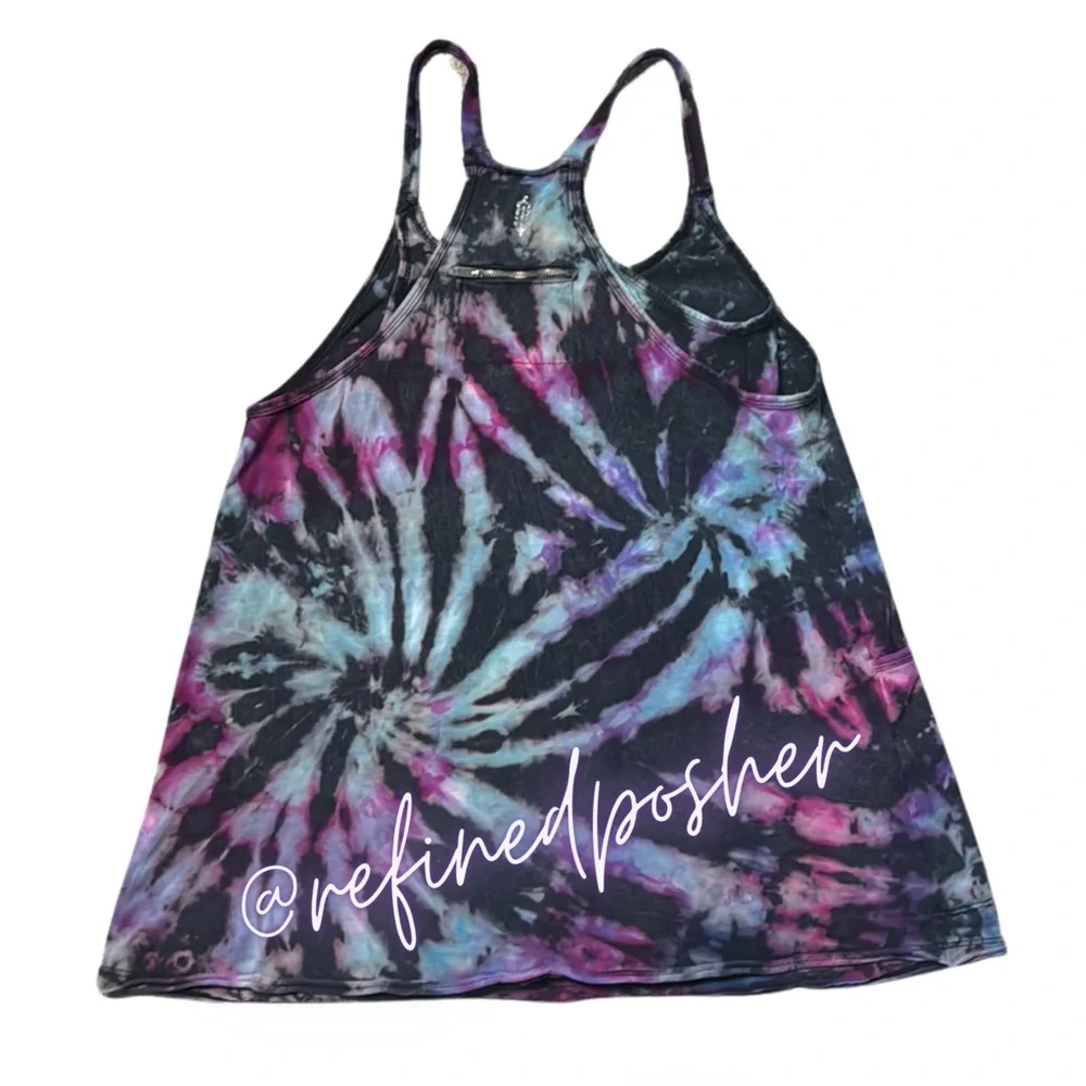 Free People Movement Hot Shot Mini Romper size XS NEW Washed Black Reverse Dye - Picture 5 of 8